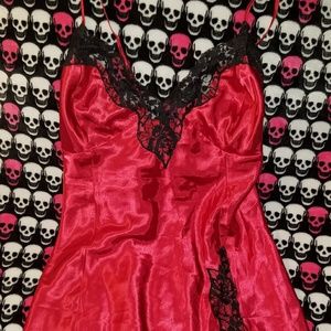 Sexy Satin Torrid Red Vixen Lingerie Size 1