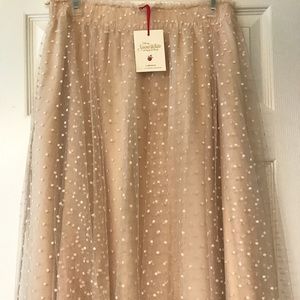NWT Lauren Conrad Snow White collection skirt