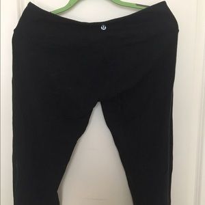 lululemon ankle-length WunderUnders  ALL BLACK