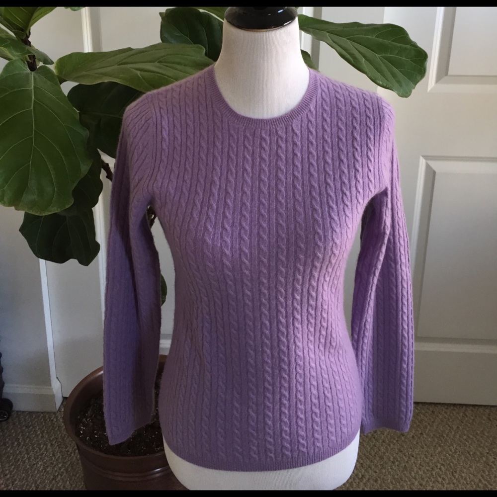Purple Sweater