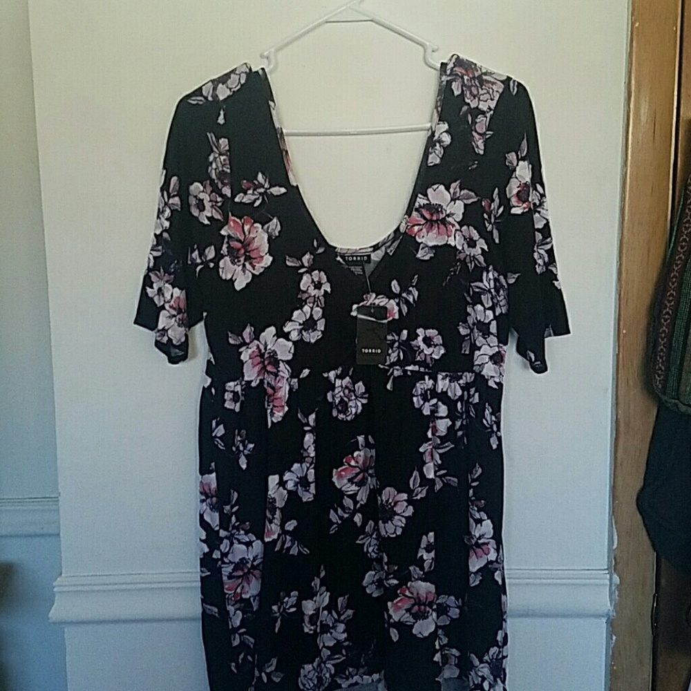 Floral Baby doll tunic