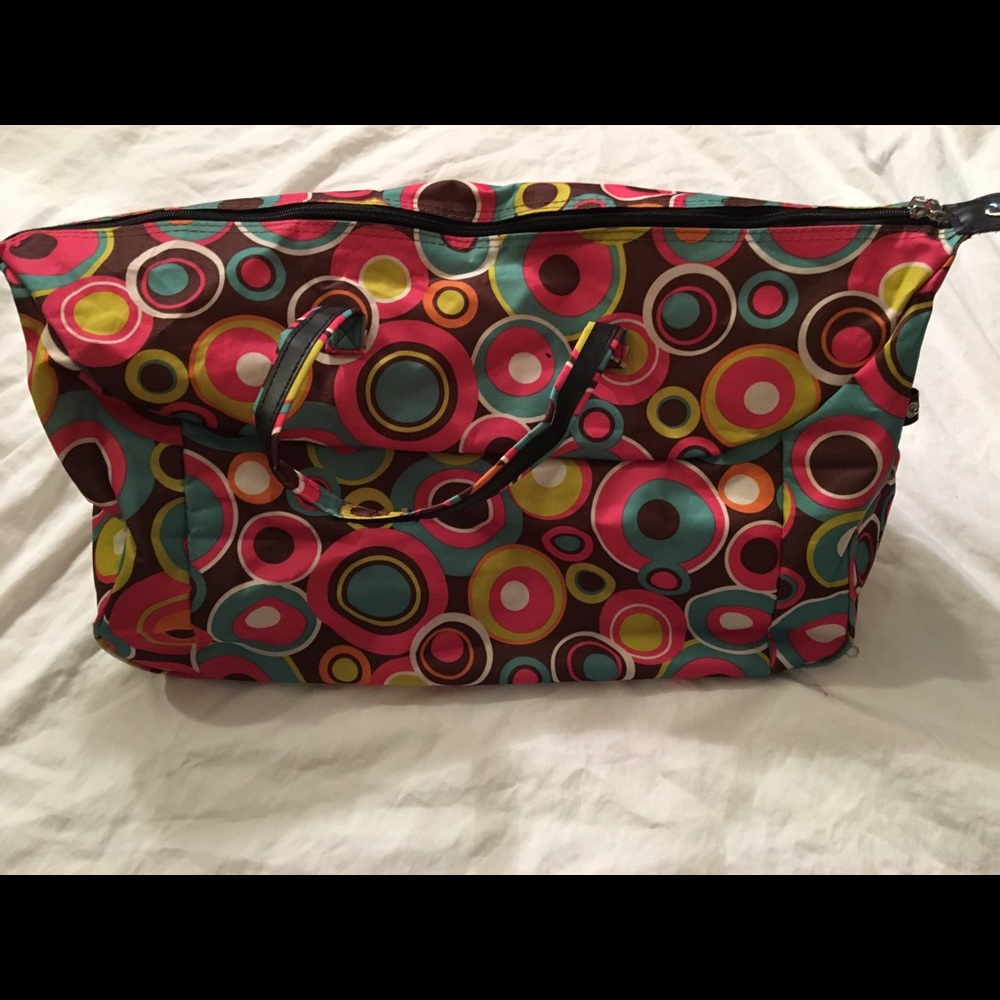 Super cute Polka dot Carry on bag with wheels