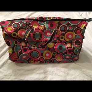 Super cute Polka dot Carry on bag with wheels