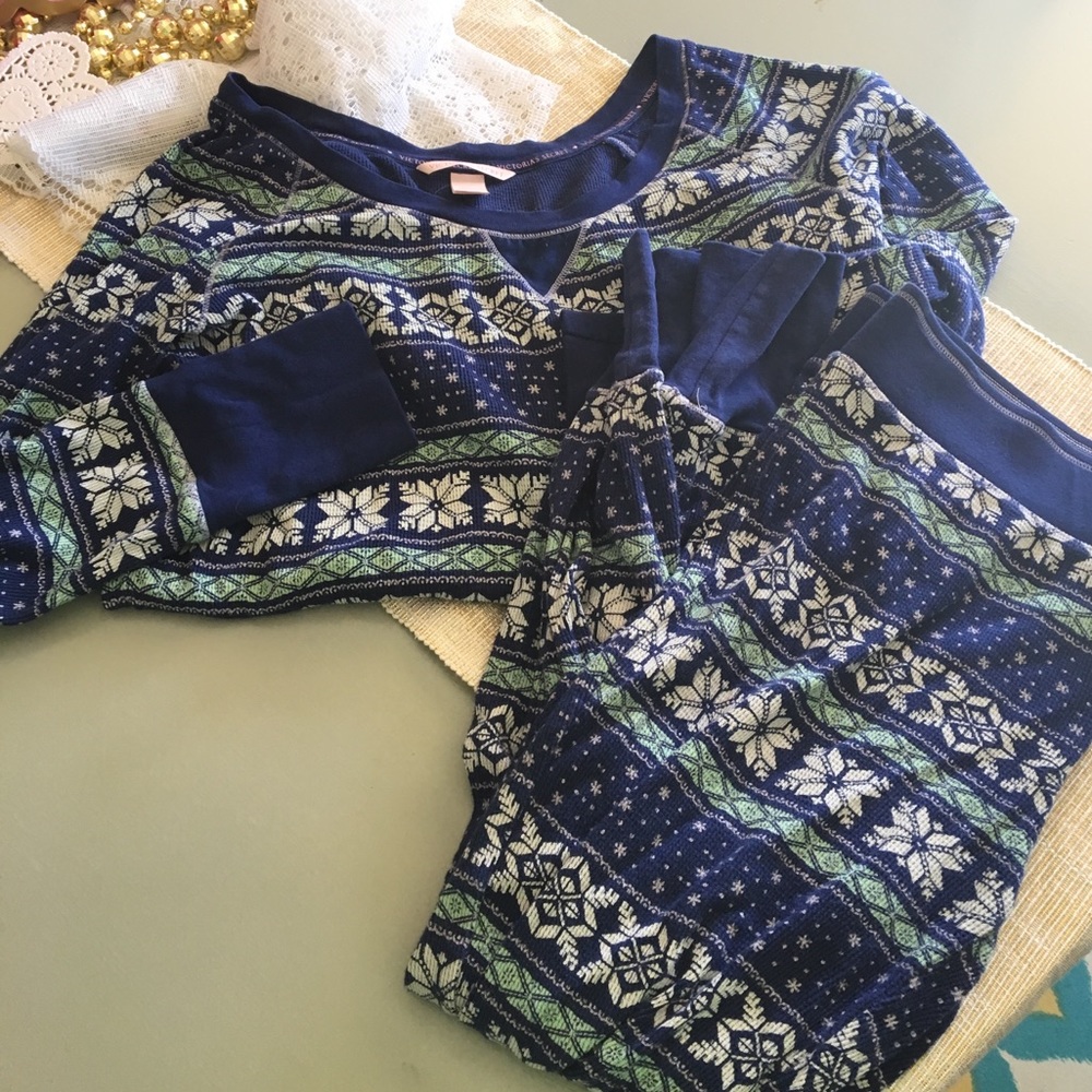 Fair Isle Pajama Set