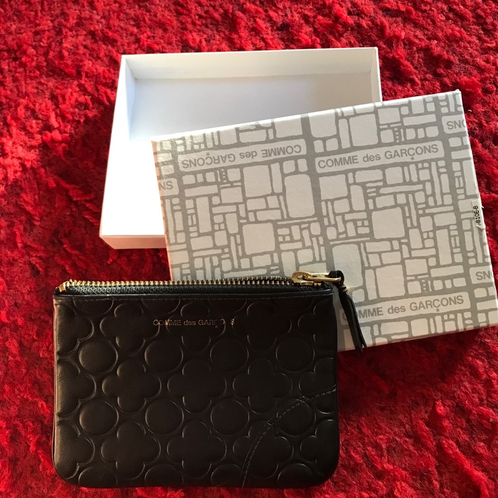 Commes des Garçons Black Change Purse