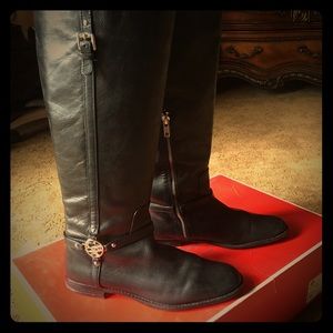 Beautiful black Coach boots in size 8