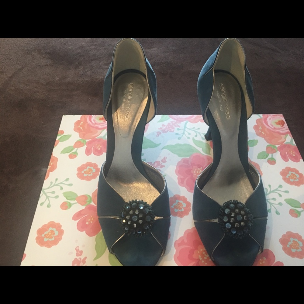 Sergio Rossi Open Toe Heel