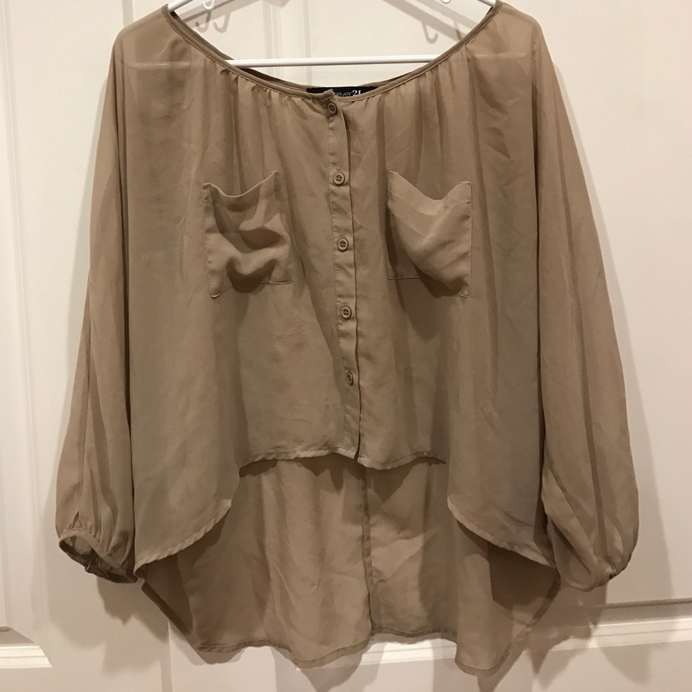 Flowy Sheer Blouse