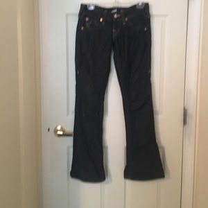 True Religion Low Rise Bell Bottoms