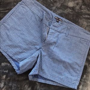 Gap Hadley Blue Print Chinos