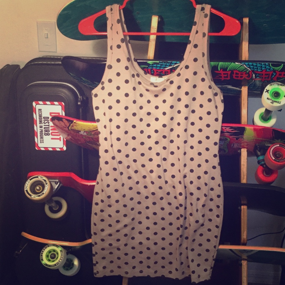 Polka dot fitted Julia like dress