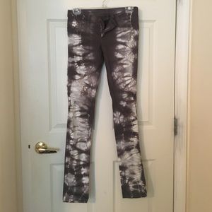 J Brand Tie Dye Skinny Jeans