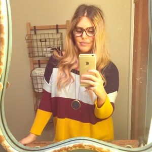 Colorblock sweater from Old Navy