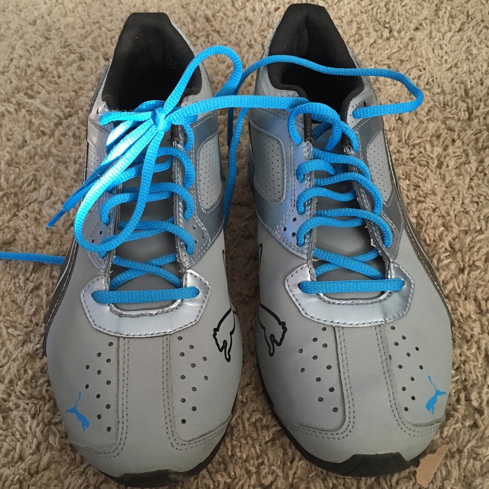 New grey and blue Pumas