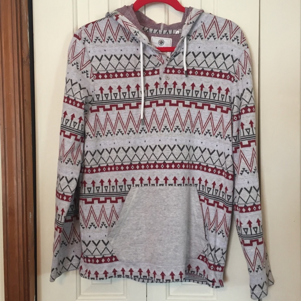 Pacsun Hooded Long Sleeve Shirt/Hoodie