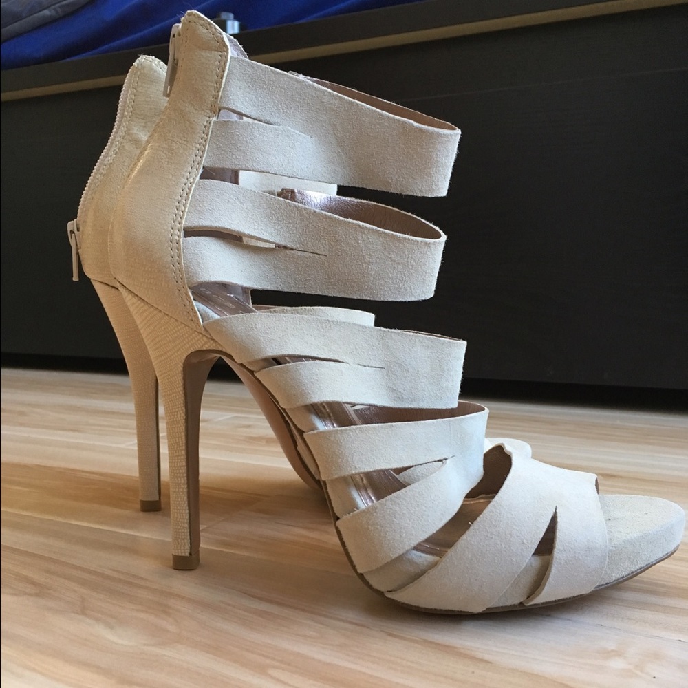 BCBG Nude Stilettos