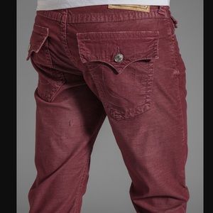 Men's True Religion Micro Cord jeans