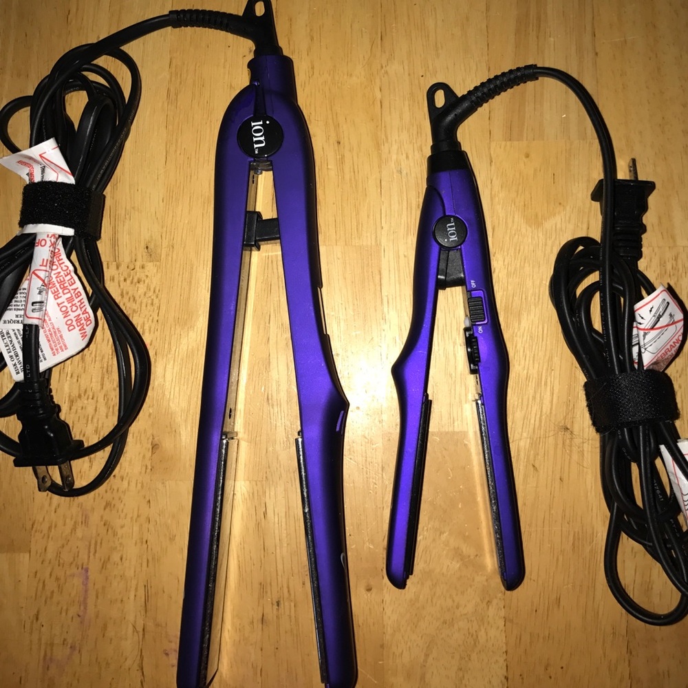 Ion hair straightener