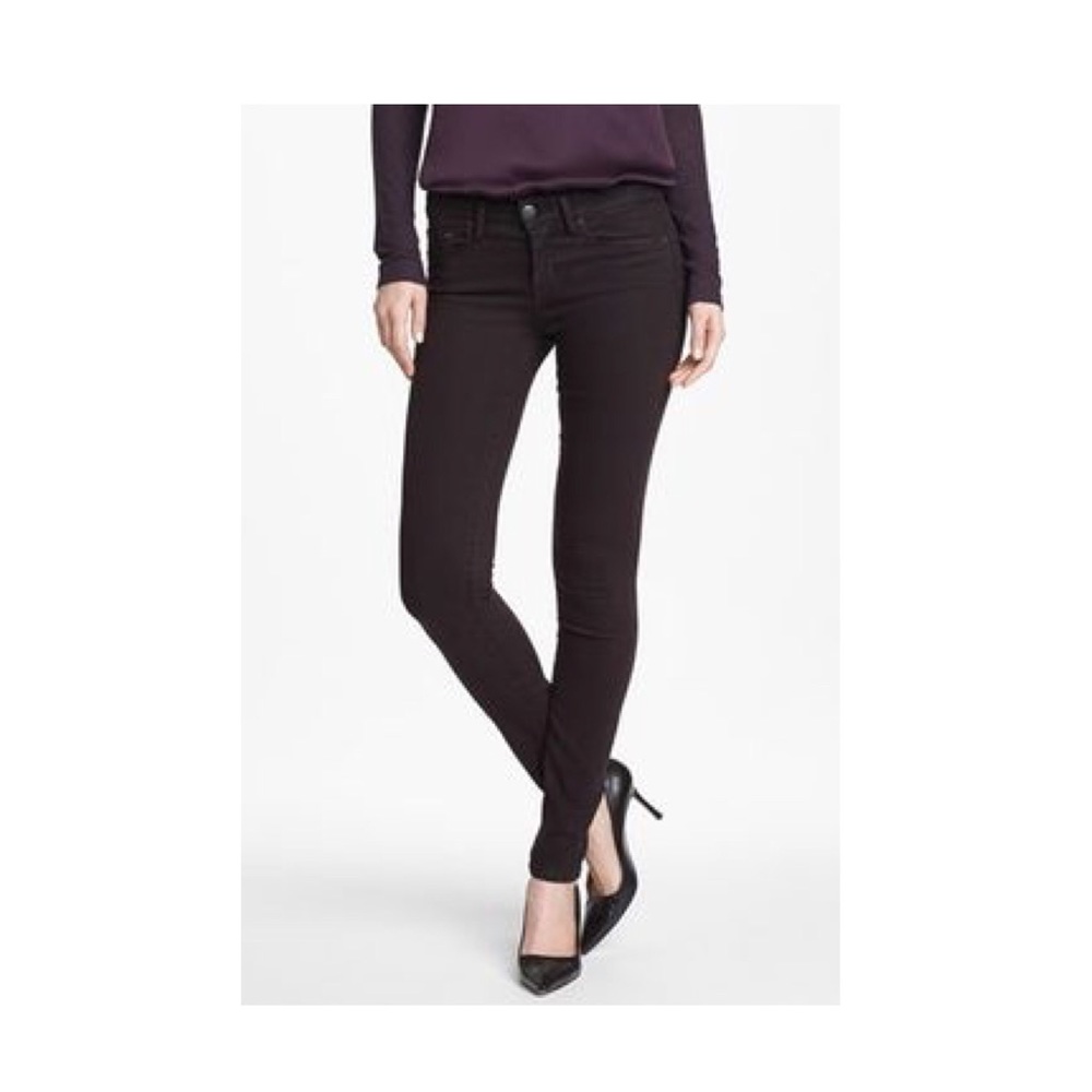 Vince Skinny Jeans in Mulberry