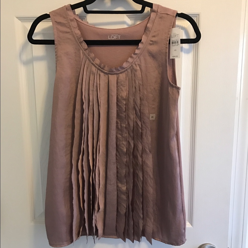 NWT Ann Taylor LOFT Sleeveless Blouse