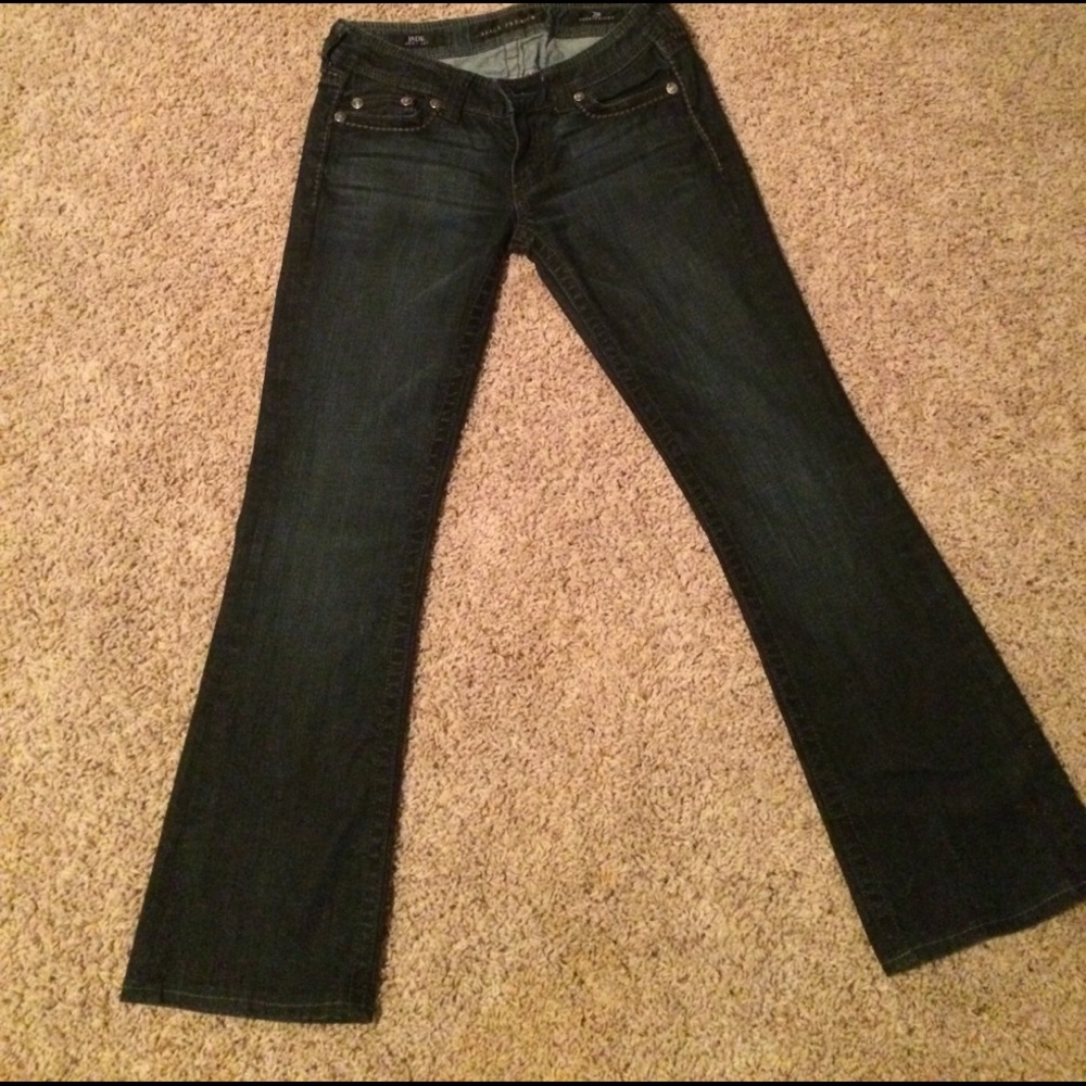 Like new affliction black premium denim jeans