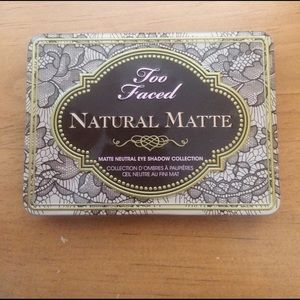 🔶SOLD🔶 Too Faced Natural Matte Palette