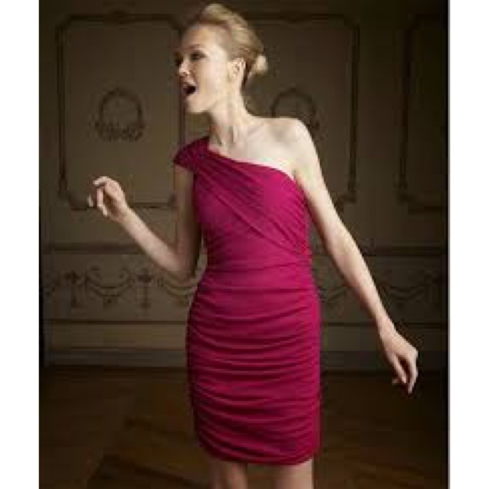 Giambattista Valli One Shoulder Cocktail Dress