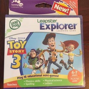 NIB Toy Story Leapster game