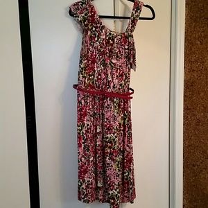Flower Printed Dress