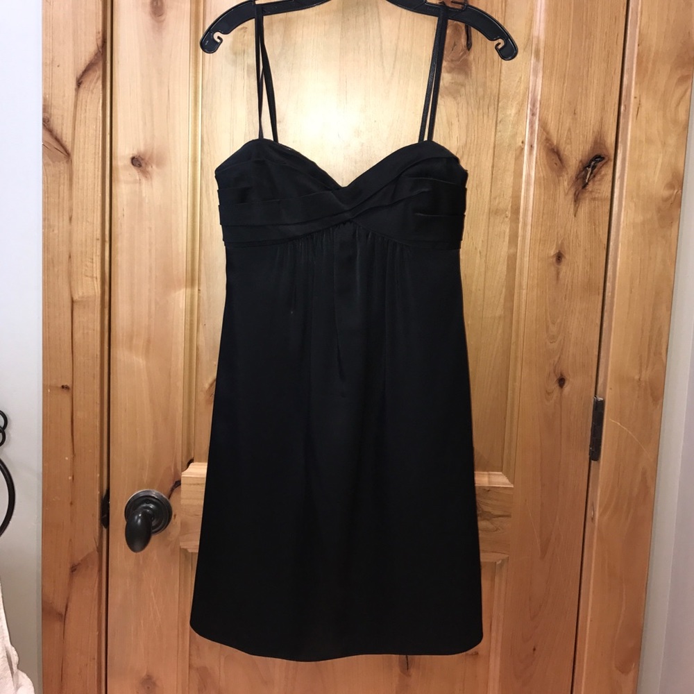 BCBGMAXAZRIA black bow dress