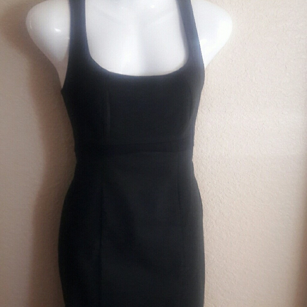 New York & Company Black and gray dress