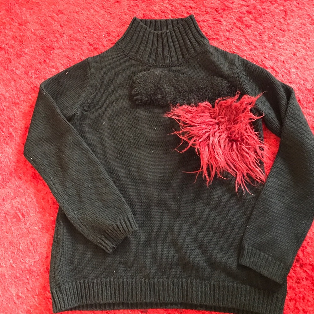 Sachin & Babi Black Turtle Neck