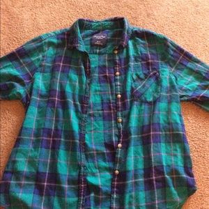 AE button up.
