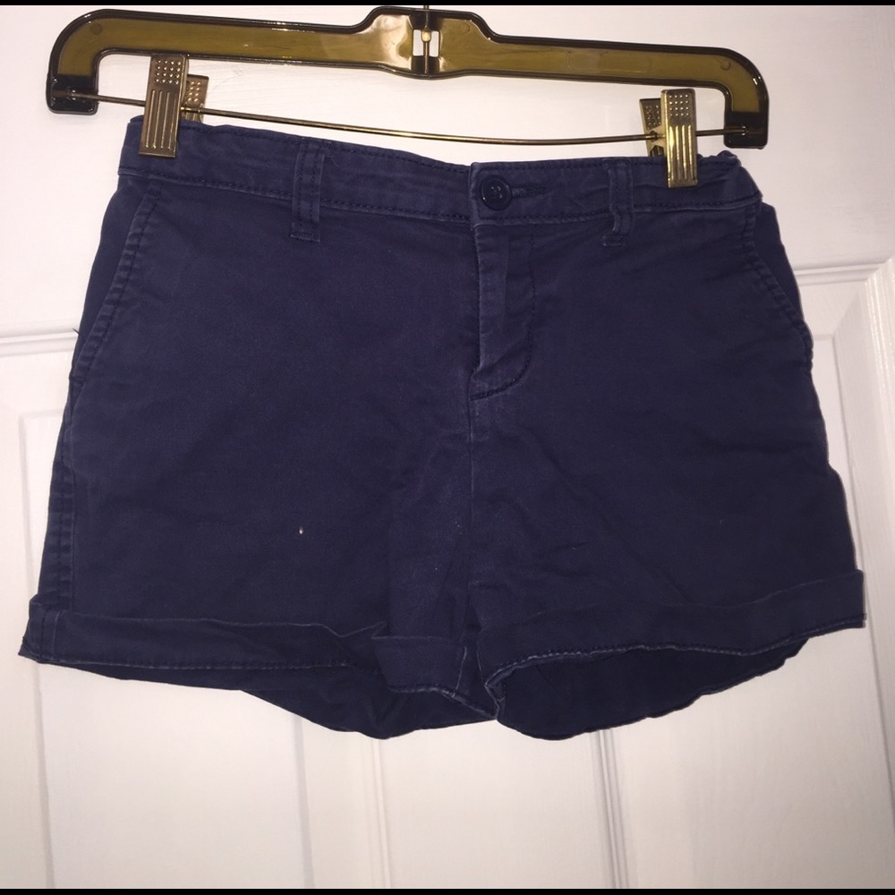 Navy blue shorts