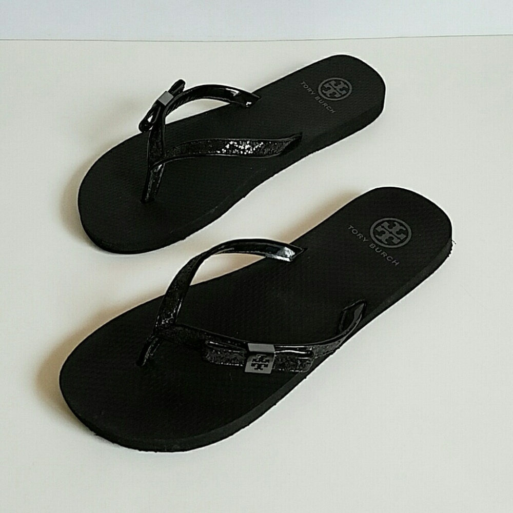 Tory Burch Carey Glitter Flip Flop