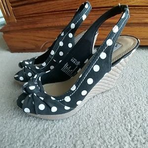 Worn once American Eagle Shoes wedges