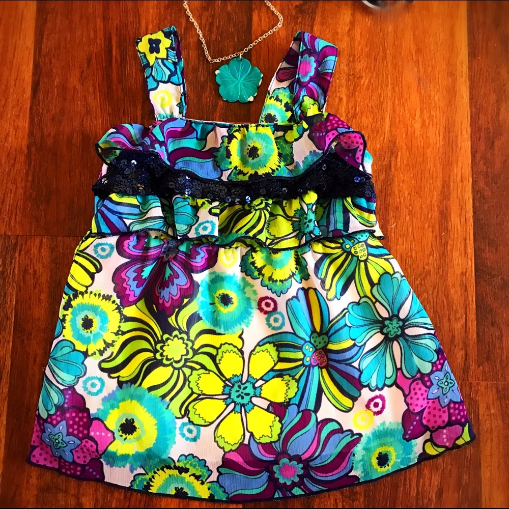 Bright Sun Dress - 2T
