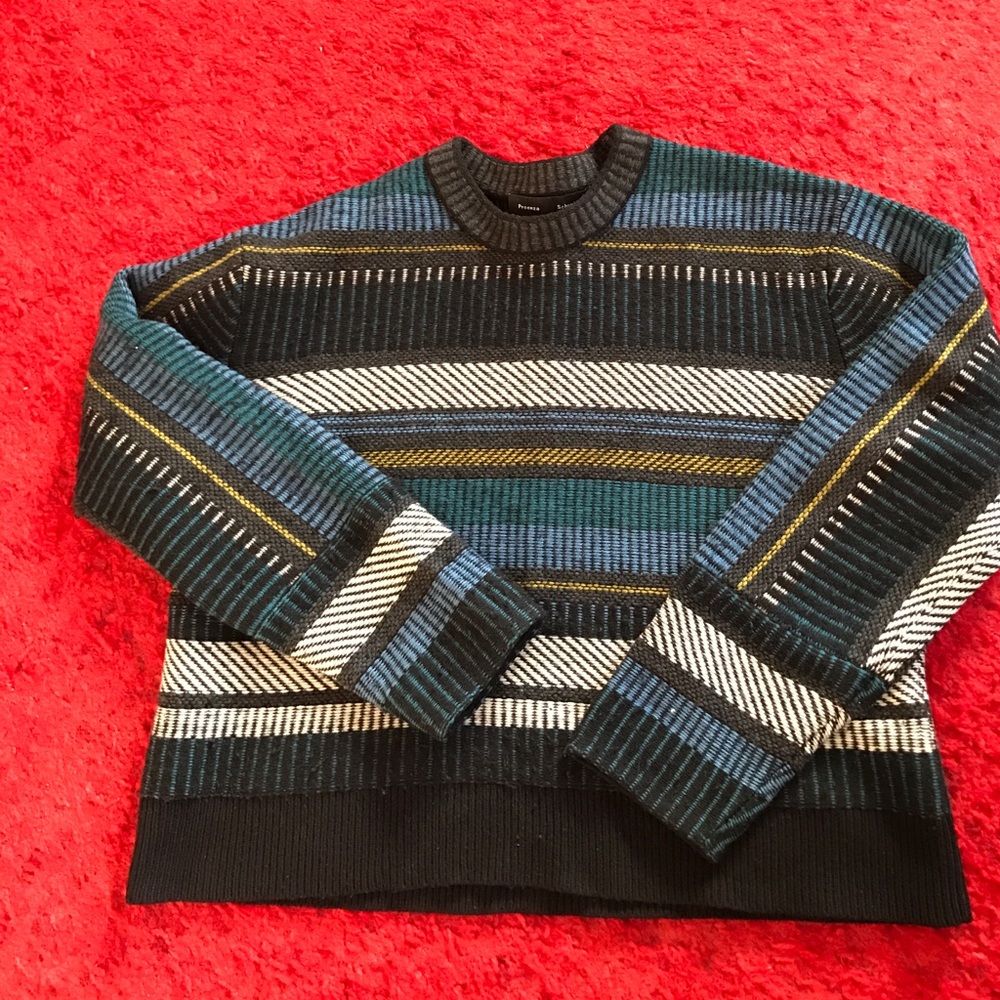 Proenza Schouler Striped Sweater (Wool/Cashmere)