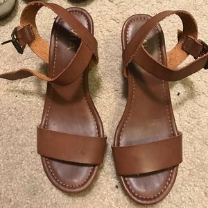 Mia brown sandal heels. Worn a couple of times.