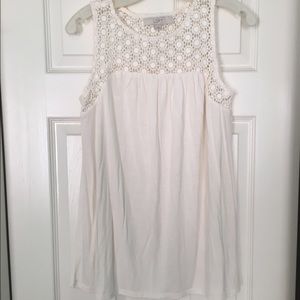 White Small Tank from LOFT