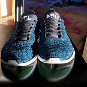 APL Techloom Phantom Sneaker Black/Mystic Blue