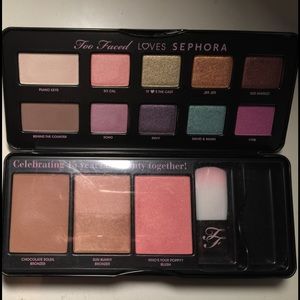 Sephora & Too Faced 15 year Palette