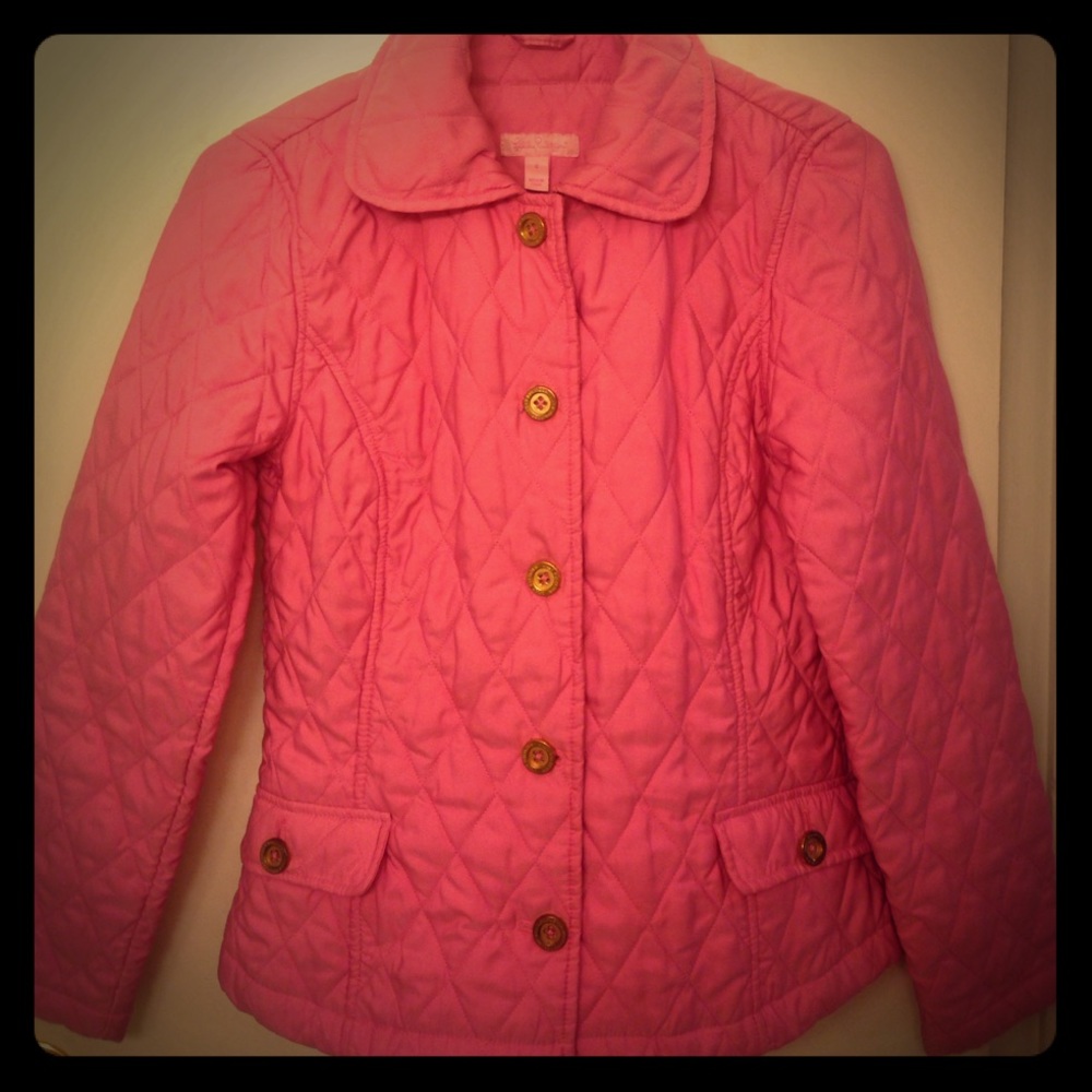 Lilly Pulitzer pink jacket