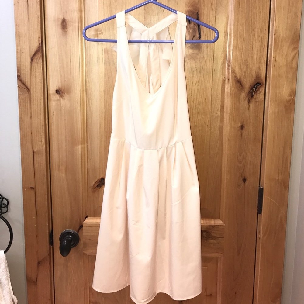 Nordstroms cream dress