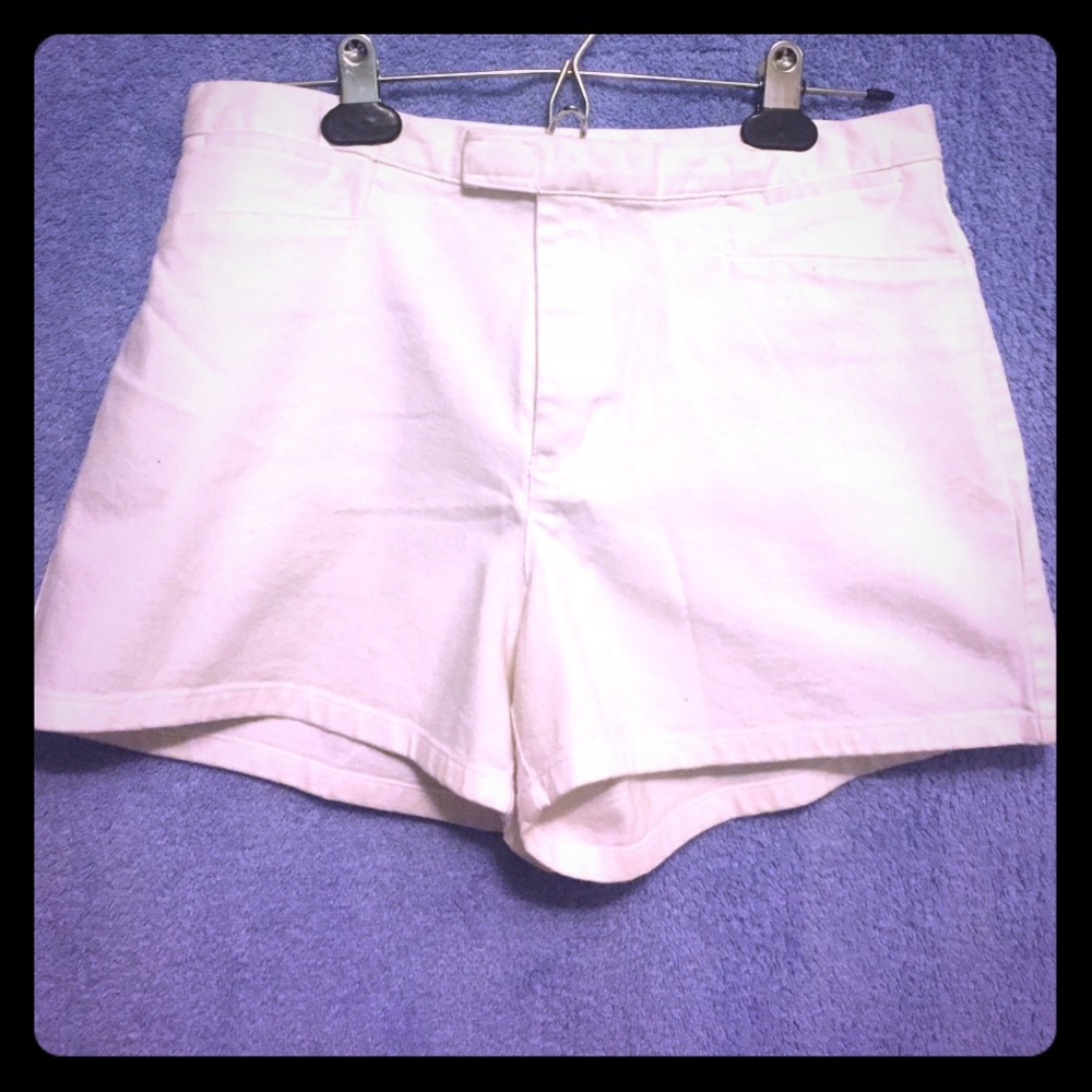 White Short Shorts