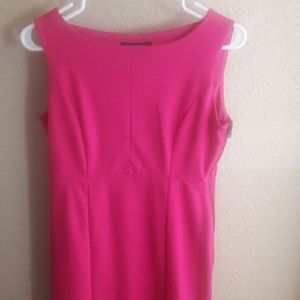 Pink almost Hot Pink Banana Republic dress