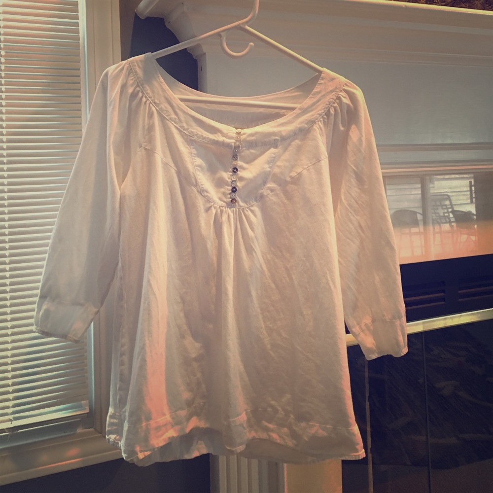 Anthropologie Peasant Shirt