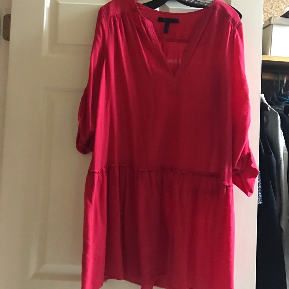 Red BCBG MaxAzria dress