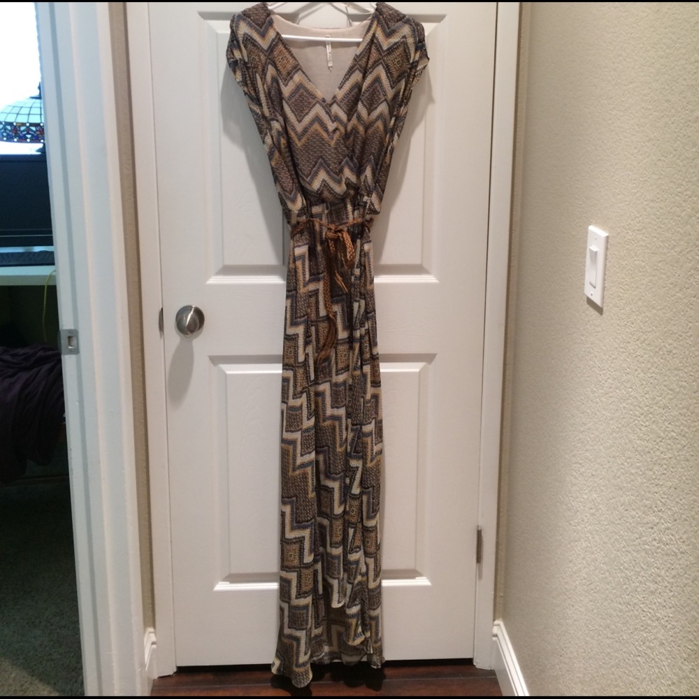 Brown Willow & Clay dress
