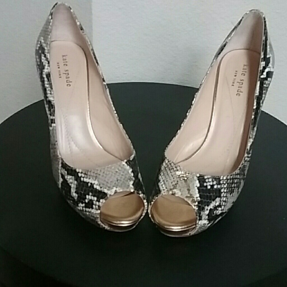 Kate Spade open-toed Heels- gorgeous!